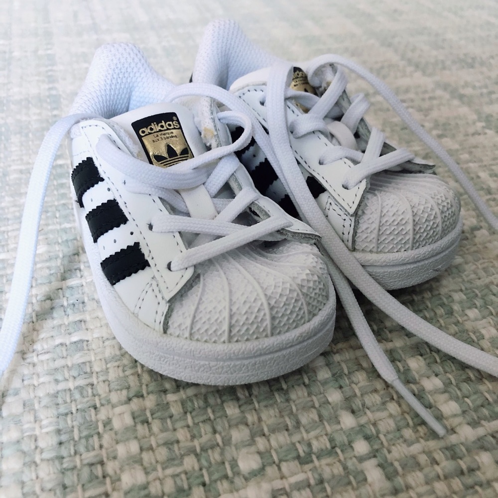 NEW Adidas Superstar Crib Shoes (baby)